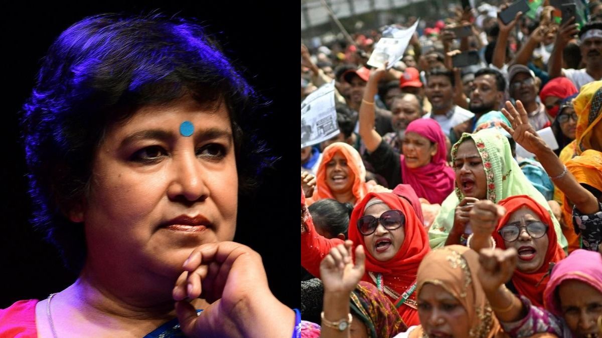 চিন্ময়ের মুক্তি থেকে মাদ্রাসা শিক্ষা বিলোপ, BNP-র কাছে ১৫ দফা দাবি তসলিমার 