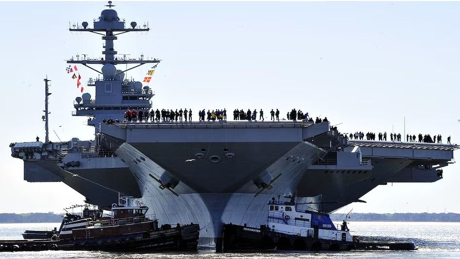 আমেরিকার রণতরী।-ফাইল ছবি