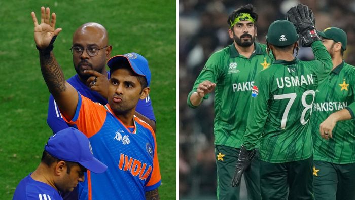 টি-টোয়েন্টি বিশ্বকাপ, ভারত বনাম পাকিস্তান, সূর্যকুমার যাদব, উসমান তারিক