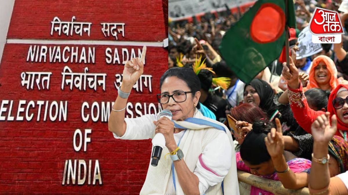 বাংলাদেশে কেমন শান্তিতে ভোট হল, নির্বাচন কমিশনের দেখে শেখা উচিত: মমতা