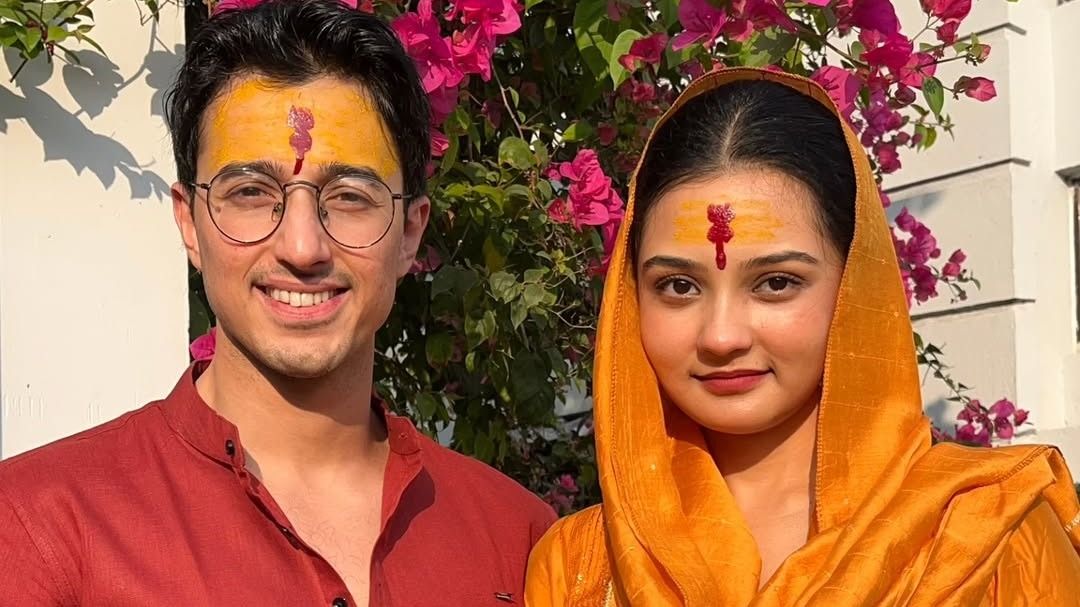 আরিয়ান, রিখিয়া (ছবি: ইনস্টাগ্রাম)  