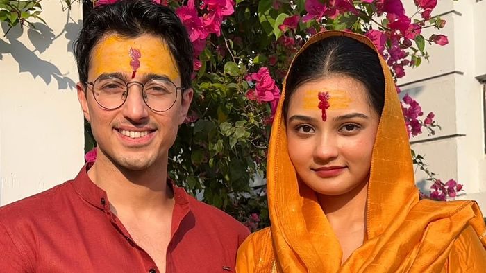 আরিয়ান, রিখিয়া (ছবি: ইনস্টাগ্রাম)