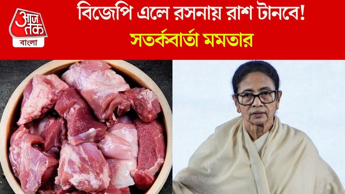  'বিজেপি এলে বাংলায় মাছ-মাংস বন্ধ...', বিহার প্রসঙ্গ টেনে সতর্কবার্তা মমতার