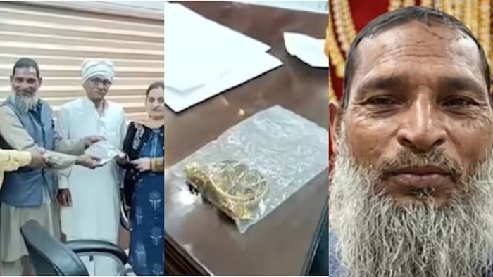 পুরনো জিনিস ভেবে বেচে দিয়েছিল পরিবার, ১৫ লক্ষের সেই সোনা ফেরালেন হাজী আখতার