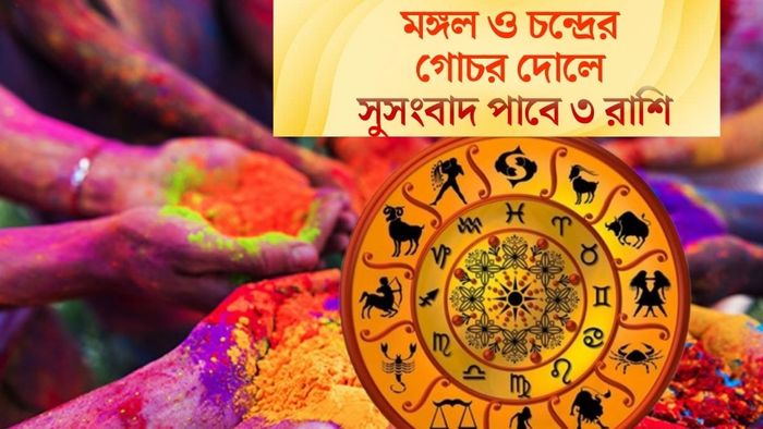 মঙ্গল ও চন্দ্রের গোচর দোলে