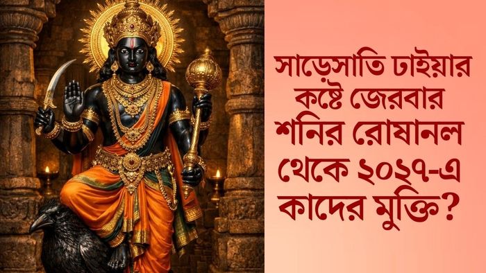 শনির রোষানলে ২০২৭ পর্যন্ত কারা থাকবে?