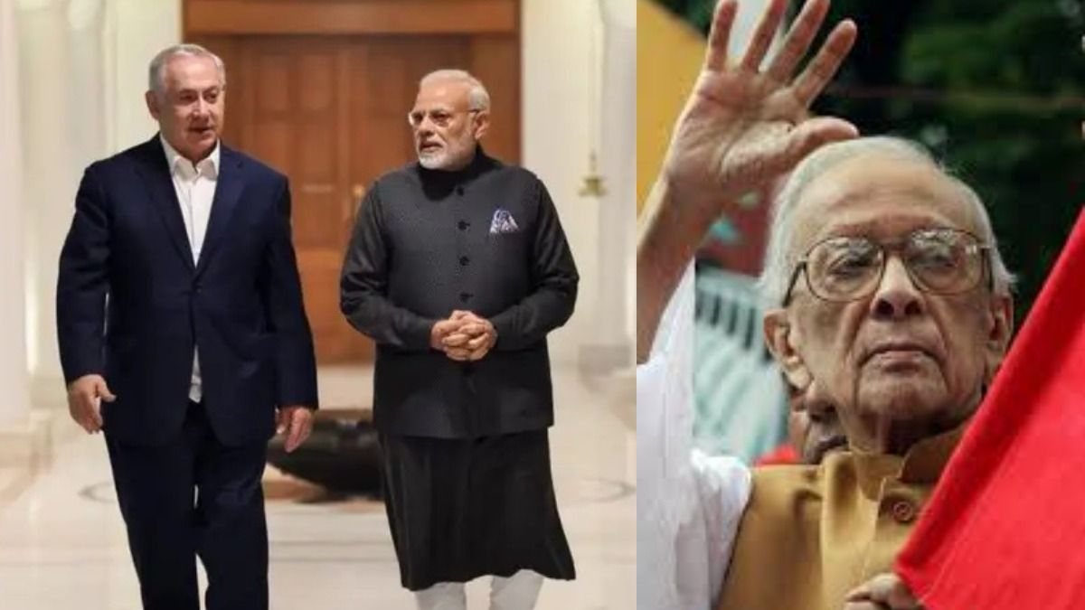 মোদী ইজরায়েলে, বিরোধী বামেদের 'ট্যাবু' ২৫ বছর আগেই ভেঙেছিলেন জ্যোতিবাবু, সোমনাথরা