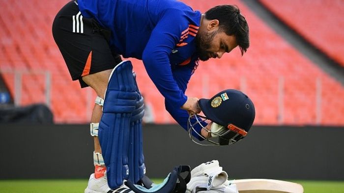 India's star batter Rinku Singh in this frame. (Getty)