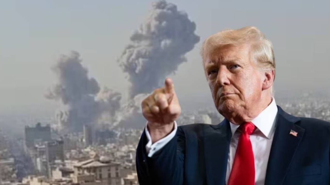 Donald Trump Iran Attack: ইরানের মিসাইলকে মাটিতে মিশিয়ে দেওয়া হবে', হামলার পর হুঙ্কার ট্রাম্পের - American president Donald trump statement after iran attack sud - Aaj Tak Bangla