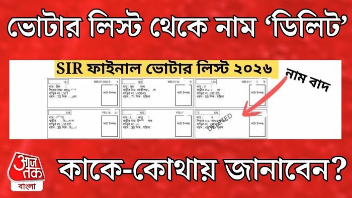 ভোটার লিস্টে ডিলিটেড, কী করবেন?
