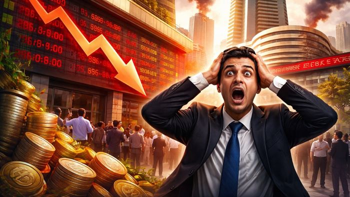 শেয়ার বাজারে ধস