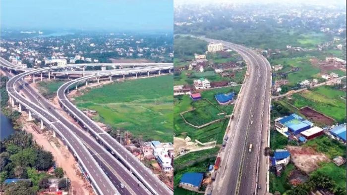 কল্যাণী এক্সপ্রেসওয়ে।-ফাইল ছবি