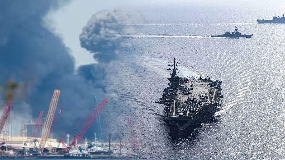 সাবমেরিন সহ ১৭টি ইরানি জাহাজ ডুবিয়ে দিল আমেরিকা