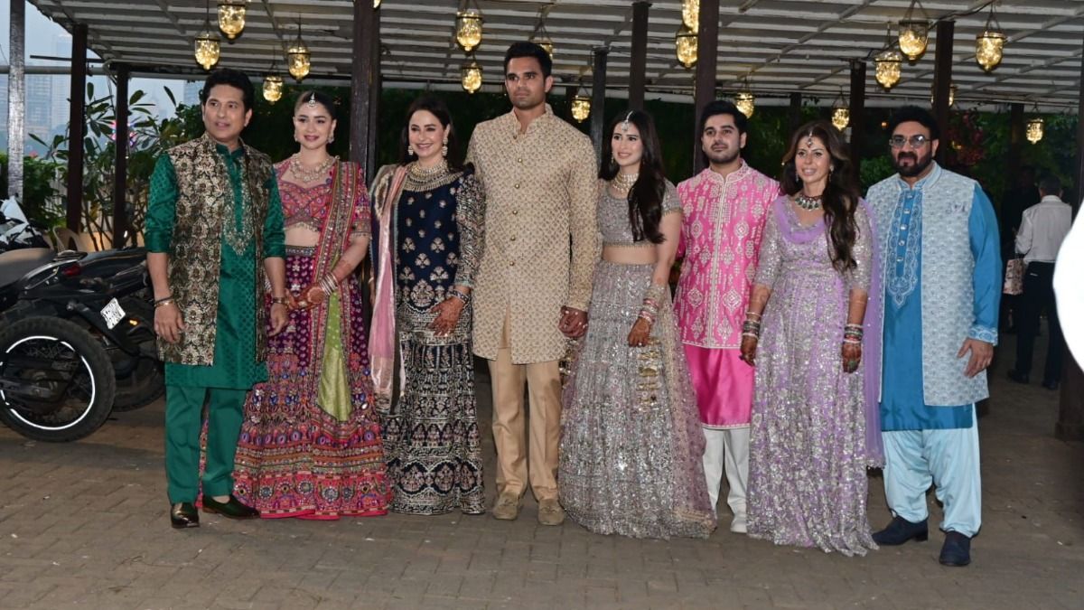 সচিনের ছেলের বিয়ে বলে কথা! প্রি-ওয়েডিংয়েই এলাহি ব্যাপার, সব ছবি রইল