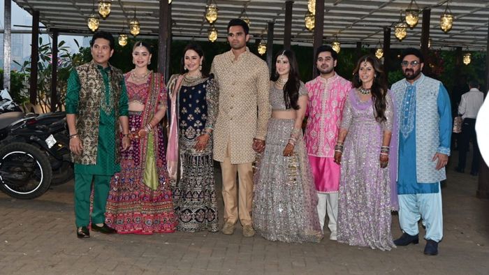 সচিন পুত্র অর্জুনের প্রাক-বিবাহ অনুষ্ঠান