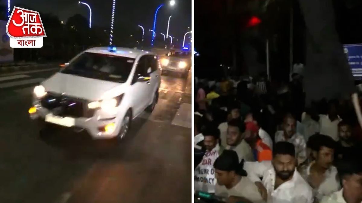 কলকাতায় এসেই বিক্ষোভের মুখে জ্ঞানেশ কুমার, কালো পতাকা-গো ব্যাক স্লোগান