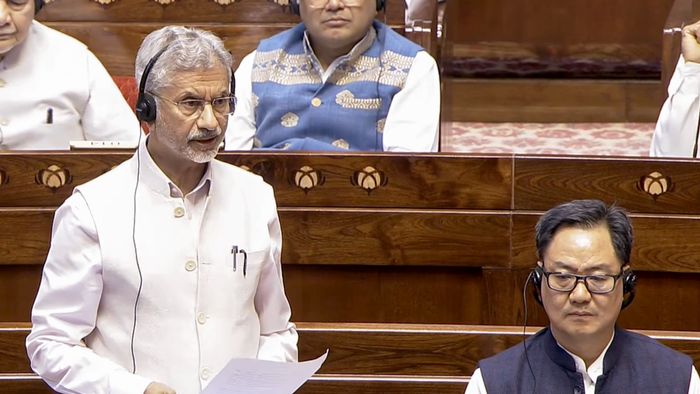 ইরান যুদ্ধে নিয়ে রাজ্যসভায় ব্যাখ্যা জয়শঙ্করের