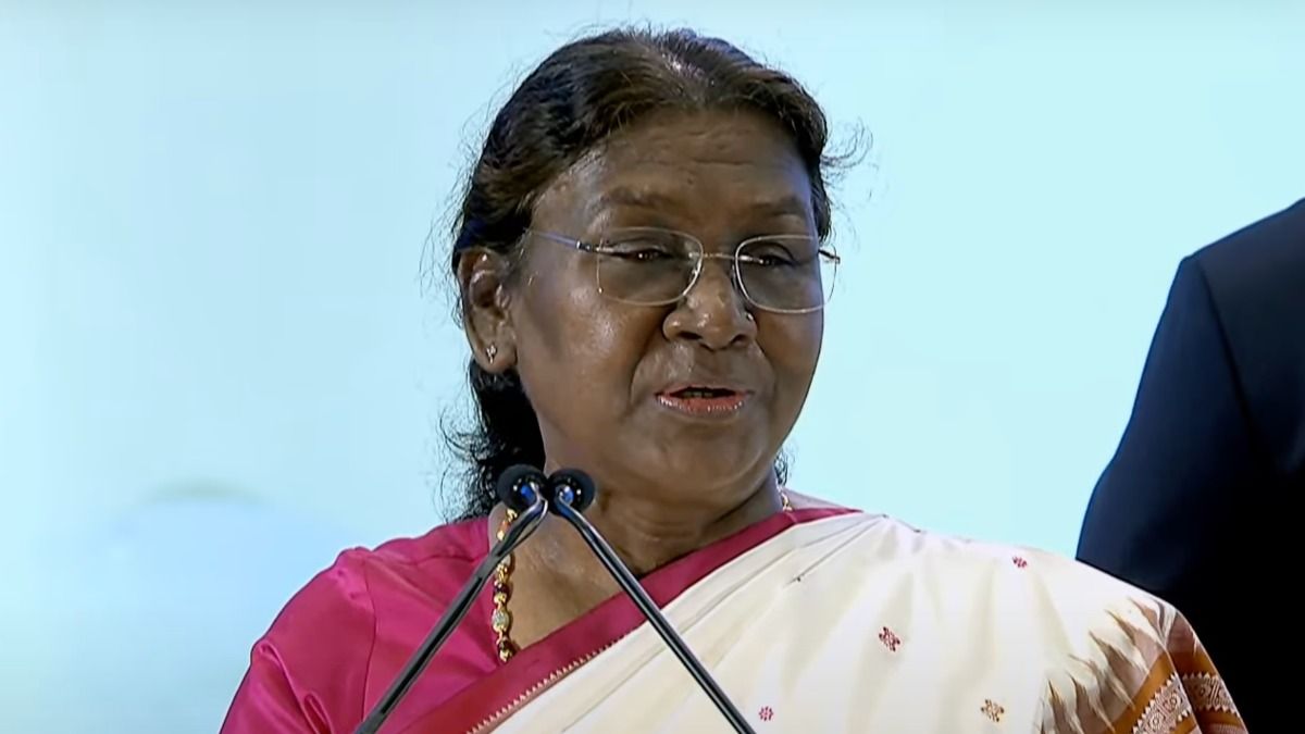 রাষ্ট্রপতি দ্রৌপদী মুর্মু।-ফাইল ছবি