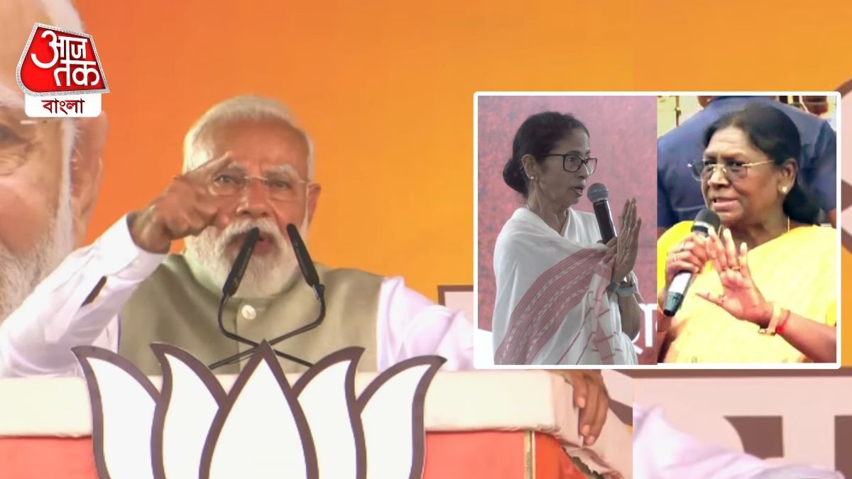 'রাষ্ট্রপতির অপমান...', আদিবাসী অস্মিতার সঙ্গে জুড়লেন মোদী
