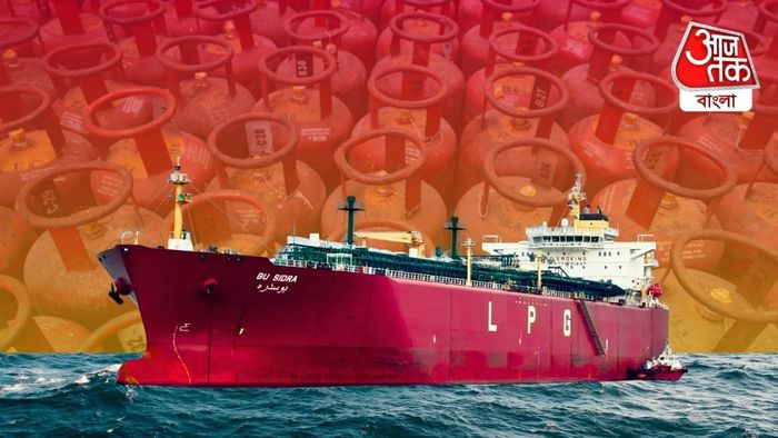 হরমুজ পেরিয়ে ভারতে ‘শিবালিক’! ৪৫ হাজার টন LPG এলে ক'টি গ্যাস সিলিন্ডার ভরবে?
