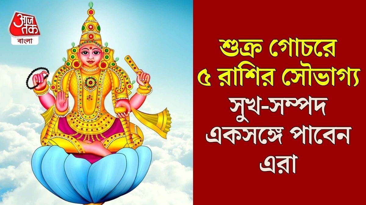 শুক্রের গোচরে লাভবান কারা?