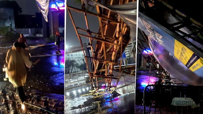 রাতের ঝড়-বৃষ্টিতে কাঁপল কলকাতা, ভাঙল হোর্ডিং; দফায় দফায় বর্ষণ উত্তর ও দক্ষিণবঙ্গেও