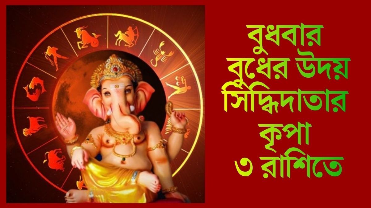 সিদ্ধিদাতার কৃপা ৩ রাশিতে