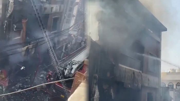 বহুতলে ভয়াবহ অগ্নিকাণ্ডে ৩ শিশুসহ মৃত ৭