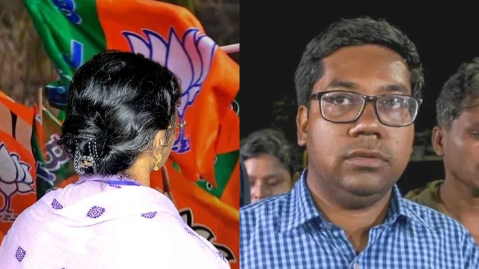 অনিকেত মাহাতো ও নির্যাতিতার মা।-ফাইল ছবি