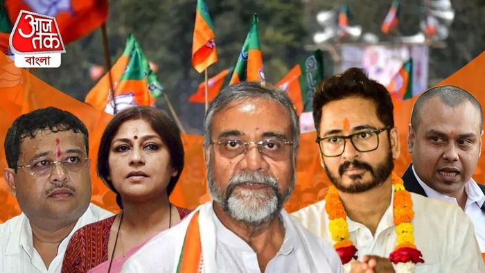 দ্বিতীয় তালিকায় রূপা-তাপস-কৌস্তভদের ওপর বাজি গেরুয়া শিবিরের