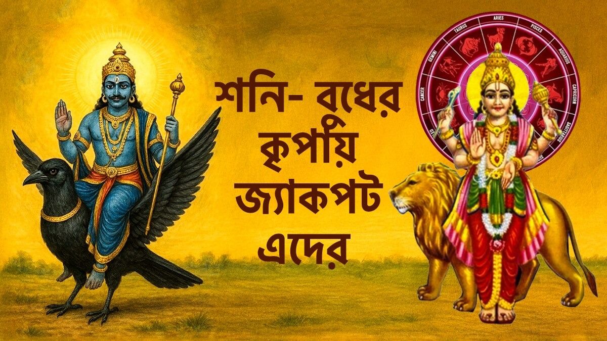 শনি-বুধ যোগে বিরাট লাভ, ৩ রাশির 'অচ্ছে দিন' শুরু 