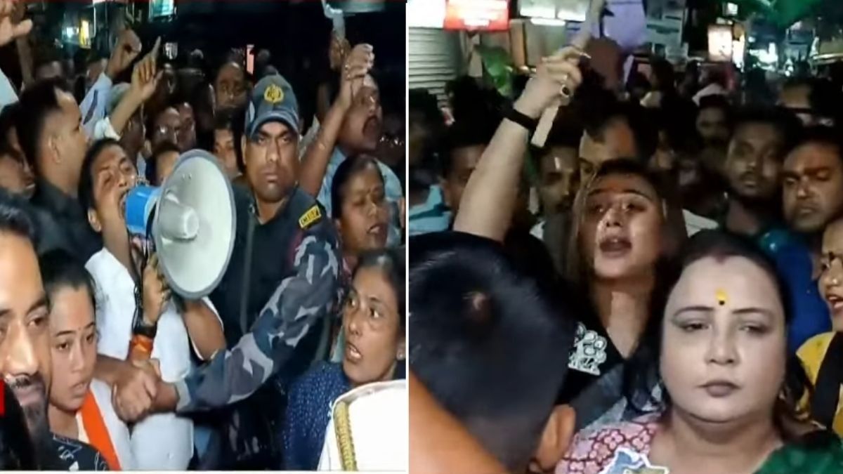 বিধানসভা নির্বাচনের আগে রীতিমতো চরম উত্তেজনার পরিস্থিতি তৈরি হল উত্তর ২৪ পরগনার বরানগরে।