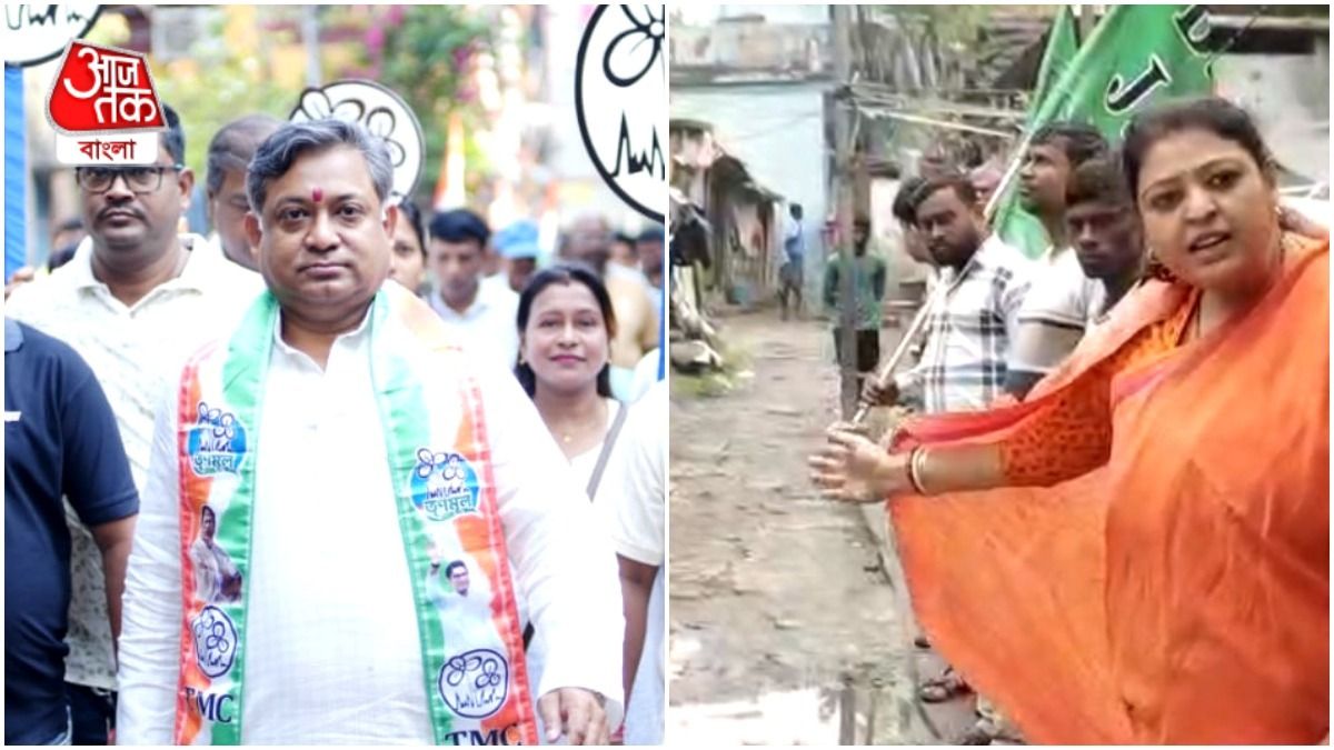 সন্দীপন সাহা ও প্রিয়াঙ্কা টিবরেওয়াল।-ফাইল ছবি