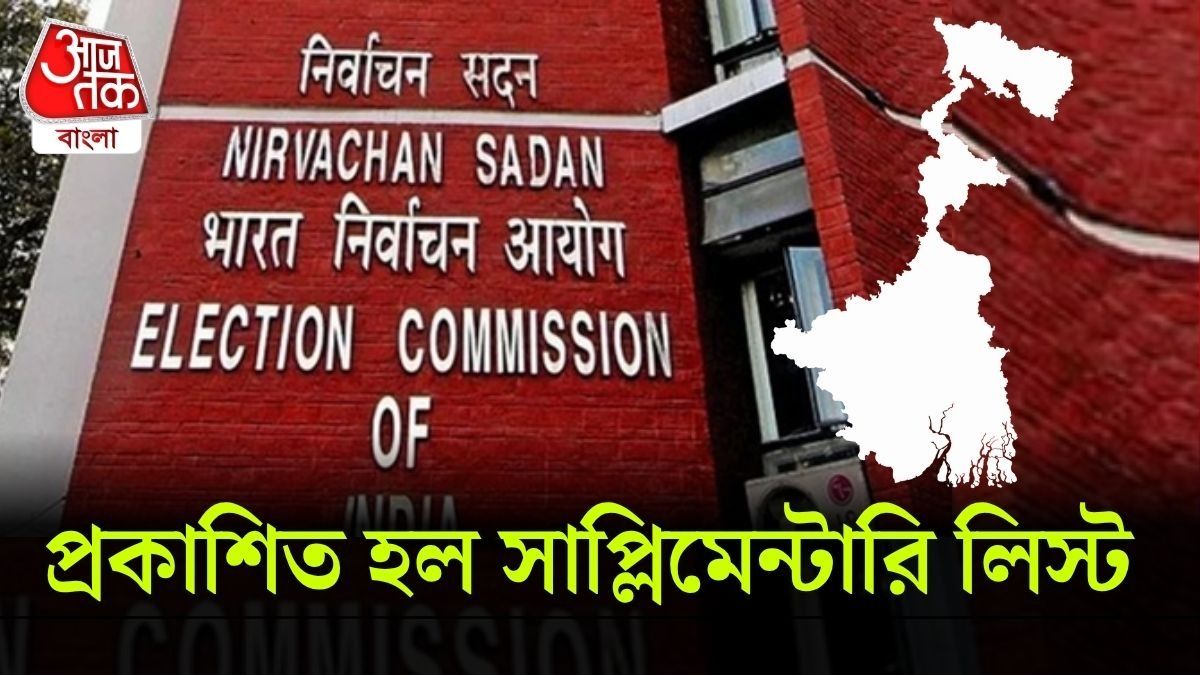 SIR প্রক্রিয়ার অংশ হিসেবেই এই তালিকা প্রকাশ করল নির্বাচন কমিশন।