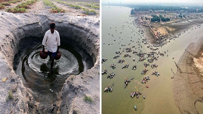 ১৩০০ বছরের মধ্যে গঙ্গা অববাহিকায় ভয়াবহ খরা