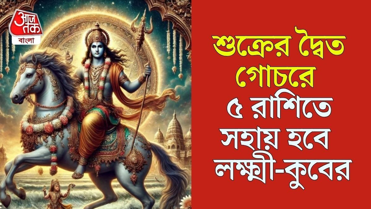 শুক্রের 'ডাবল' গোচরে সৌভাগ্য বৃদ্ধি, ৫ রাশির কামাই বাড়বে চারগুণ 