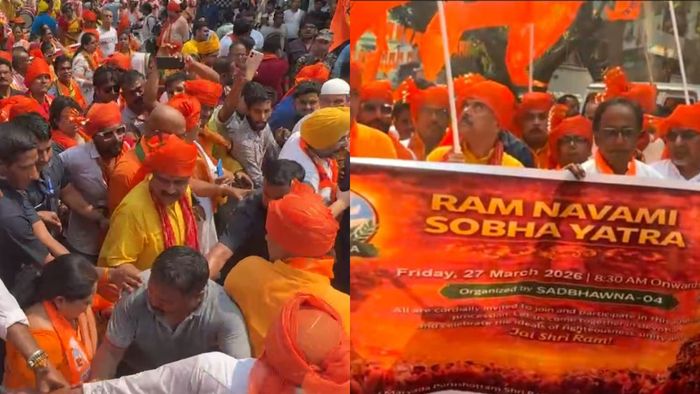 শুভেন্দুর শোভাযাত্রা।