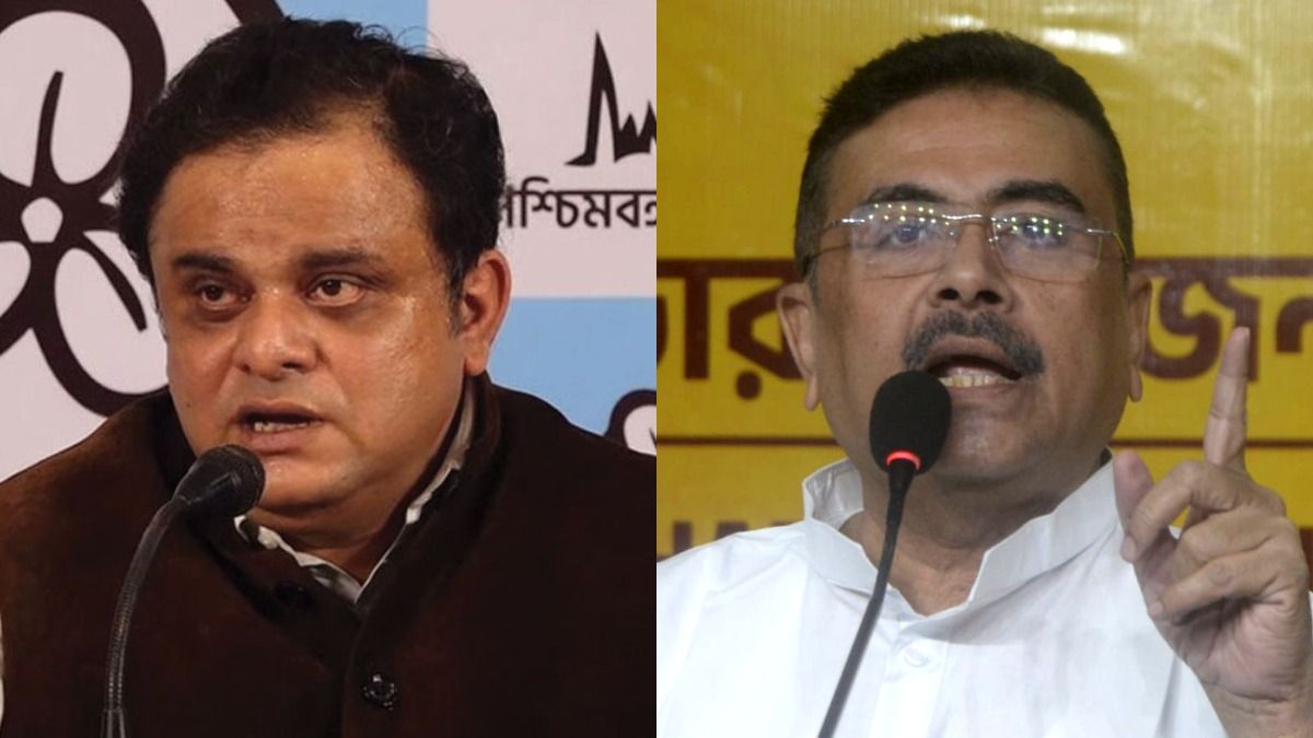 ব্রাত্য বসু ও শুভেন্দু অধিকারী।-ফাইল ছবি