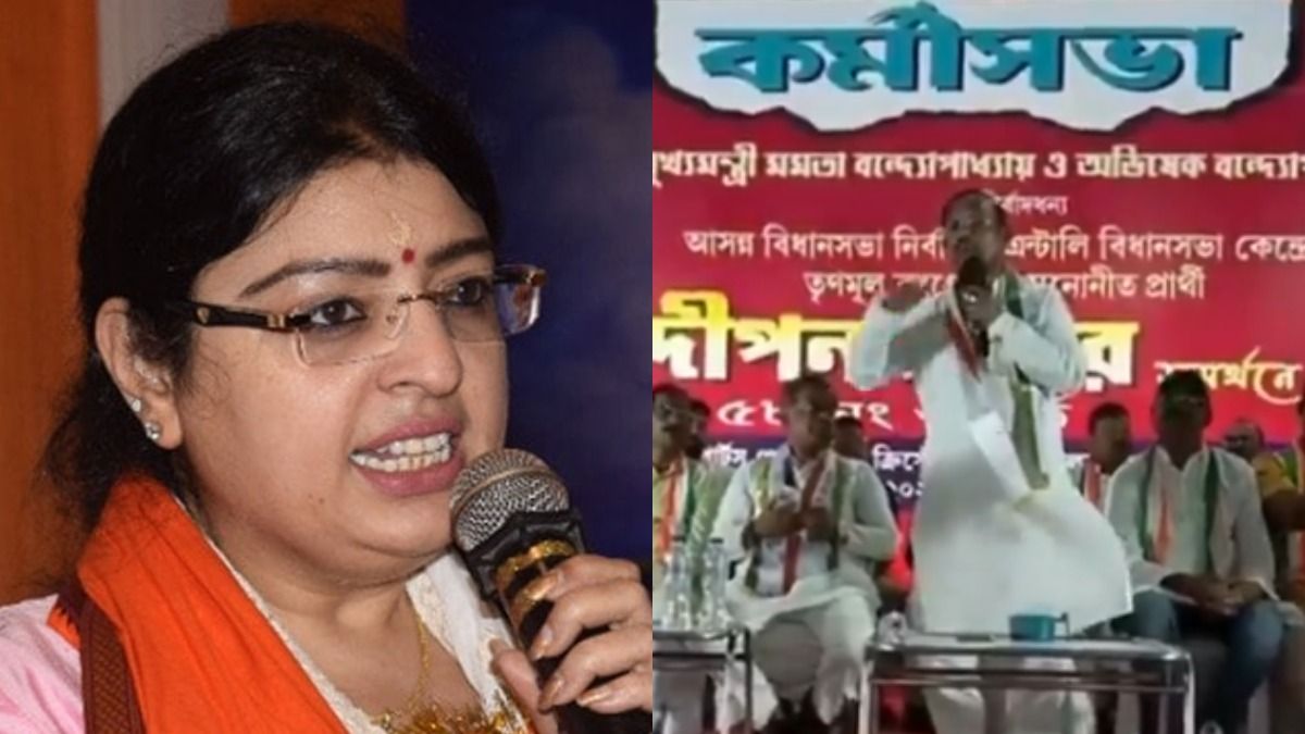 প্রিয়াঙ্কা টিবরেওয়াল ও স্বর্ণকমল সাহা।-ফাইল ছবি