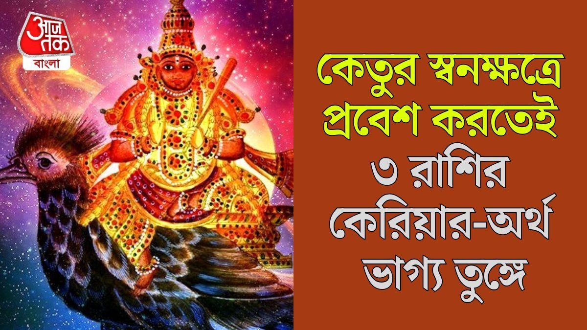 রাত পোহালেই কেতুর মঘাতে এন্ট্রি, নয় মাস ধরে ৩ রাশিতে অর্থের বৃষ্টি 