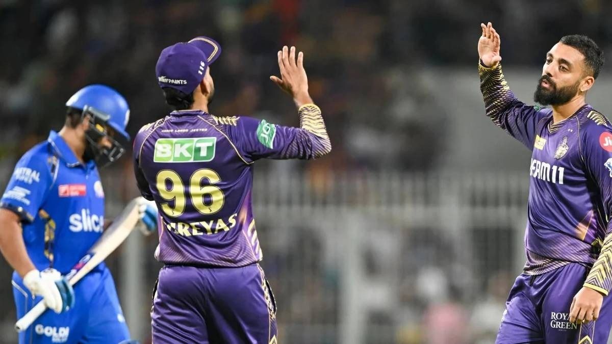 কেকেআর বনাম মুম্বই