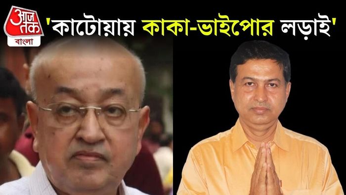 রবীন্দ্রনাথ চট্টোপাধ্য়ায় ও রনজিৎ চট্টোপাধ্য়ায়।-ফাইল ছবি