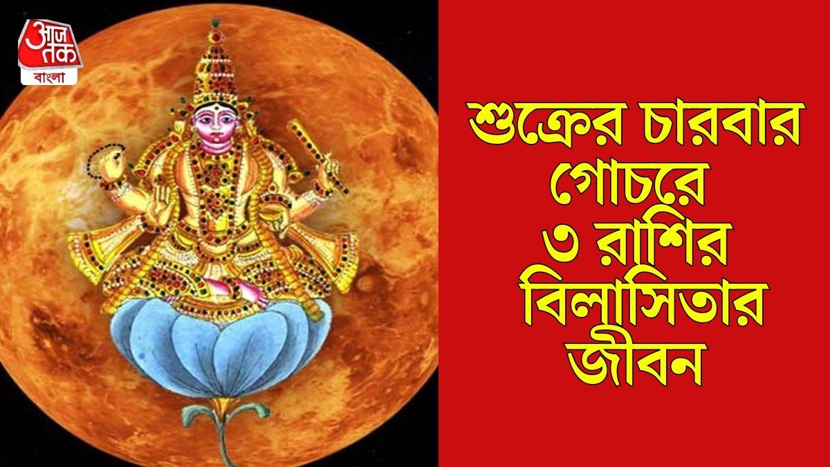 এপ্রিলে শুক্রের টানা চারবার গোচর, আচমকা অর্থলাভ সঙ্গে প্রোমোশন ৩ রাশির