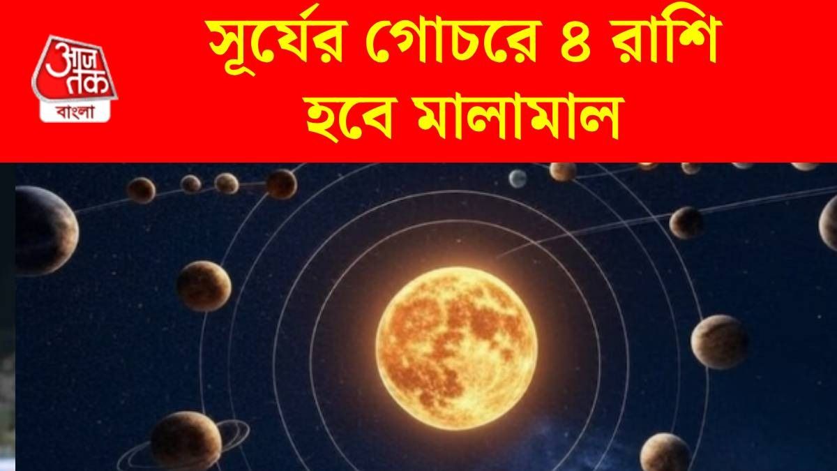 ১৪ এপ্রিল হঠাৎই বাড়বে টাকাপয়সা, সূর্য গোচরে কেরিয়ারে দেবেন লাফ