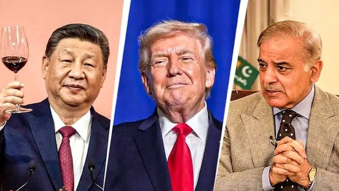 শি জিনপিং, ডোনাল্ড ট্রাম্প, শেহবাজ শরিফ