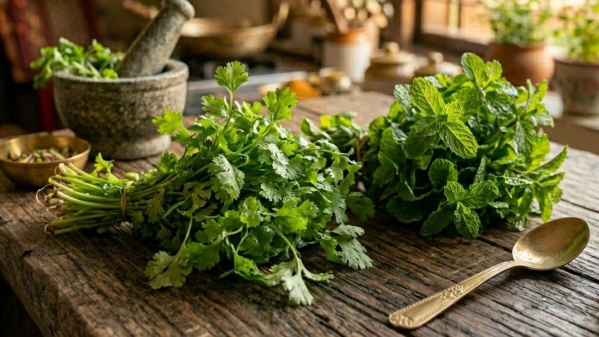ফ্রিজ ছাড়াও সতেজ থাকবে ধনে- পুদিনা পাতা! এই টোটকায় পচে যাবে না 