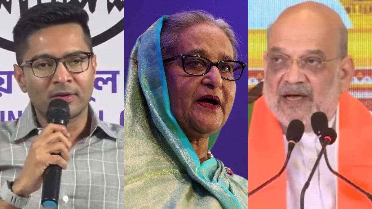 শেখ হাসিনাকে নিয়ে শাহকে প্রশ্ন অভিষেকের