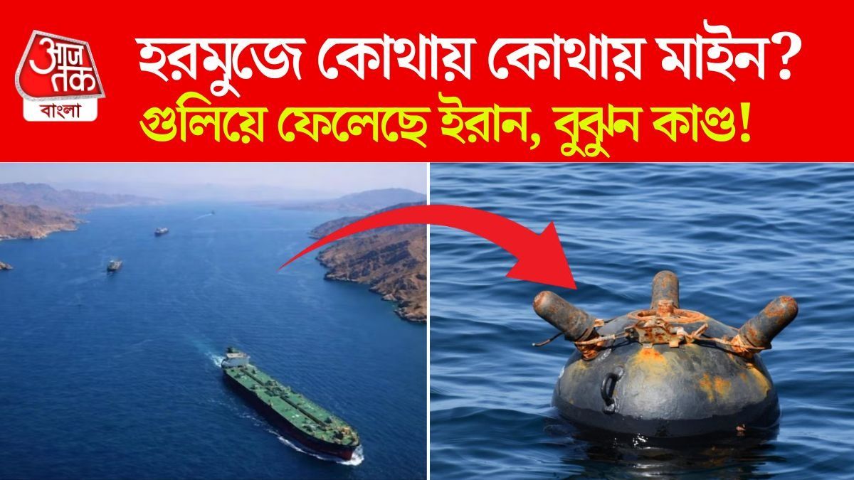 যে নৌ-মাইন পোঁতা হয়েছিল, সেগুলি এখন কোথায় আছে, তা খুঁজে পাচ্ছে না তেহরান। 