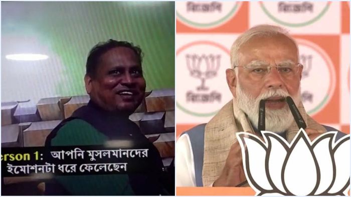হুমায়ুন কবীরের ভিডিও, নরেন্দ্র মোদী