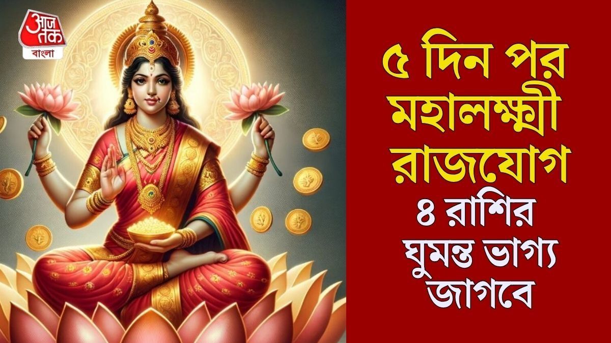 ১৬ এপ্রিল থেকে অ্যাক্টিভ মহালক্ষ্মী রাজযোগ, নববর্ষের পরই ৪ রাশির বেতন বৃদ্ধি পাকা